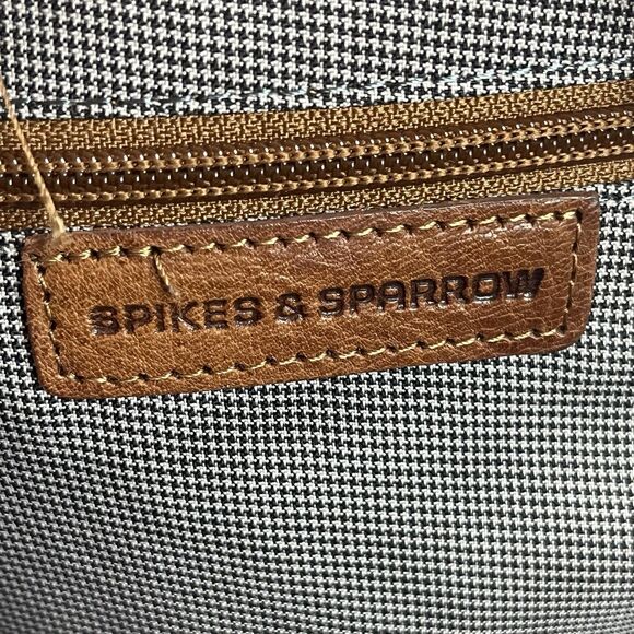 Spikes & Sparrow Leather Sling Bag ONE SHOULDER BACKPACK  BROWN - Picture 13 of 16
